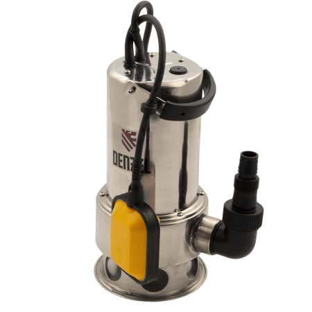 Дренажный насос DENZEL DP1100X, 1100 Вт, высота подъема 11 м, 15500 л/ч