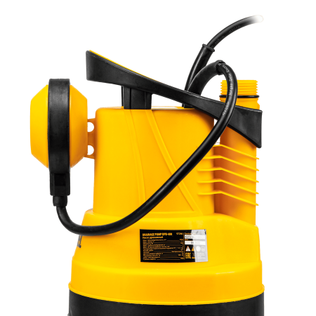 Дренажный насос для чистой воды DENZEL DPB400, 400 Вт, подъем 11 м, 5500 л/ч