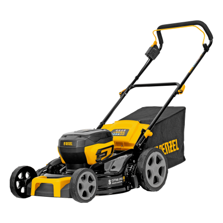 Газонокосилка аккумуляторная бесщет. DENZEL DLM-460, 460 мм, травосб. 65 л., Li-Ion, 40 В