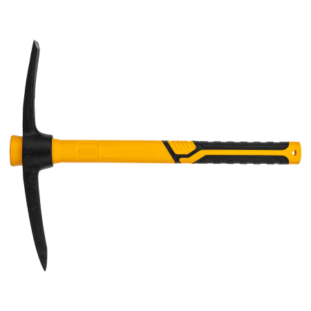 Кирка DENZEL 700 г, фибергласовая обрезиненная рукоятка 385 мм