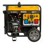 Генератор бензиновый DENZEL PS-120EAD-3, 12 кВт,230/400 В, 40л, разъем ATS,перекл.режима,эл.старт