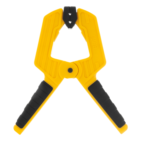 Струбцина клещеобразная DENZEL усиленная 50 х 35 мм, двухкомпонентные рукоятки