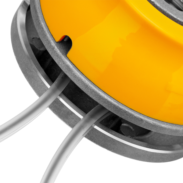 Триммерная головка DENZEL 96358, универсальная, алюминиевый корпус, леска до 4 мм