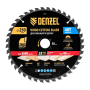 Пильный диск по дереву DENZEL ф250 х 30 мм, 40 зубьев