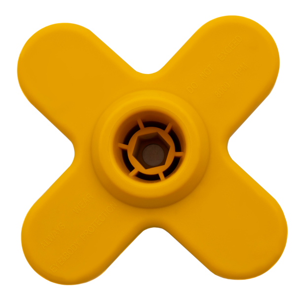 Триммерная головка DENZEL 96362, универсальная, гайка М10 x 1.25 левая