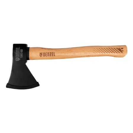 Топор DENZEL 1000 г, кованый, буковое топорище