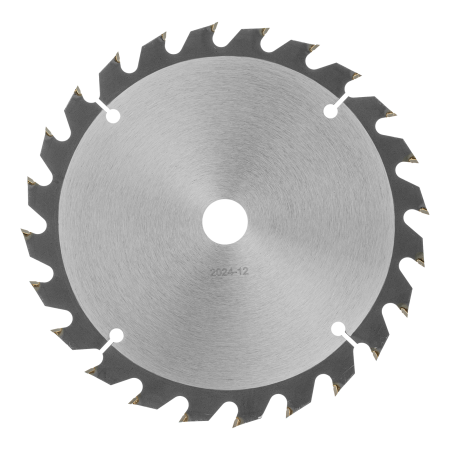 Пильный диск по дереву DENZEL ф190 х 20 мм, 24 зубьев