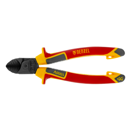 Бокорезы DENZEL диэлектрические рукоятки, до 1000 В, трехкомпонентные рукоятки, 160 мм