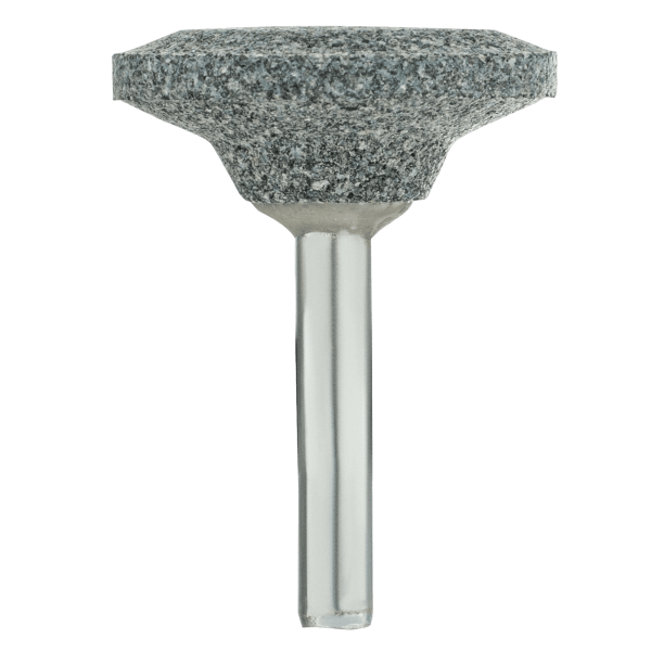 Шарошка абразивная DENZEL диск, 32 x 12 мм, для дрели,  хвостовик d6 мм, 63С