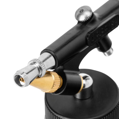 Аэрограф с нижним бачком DENZEL AB2, 0,8 мм, 22 мл, 11 л/мин