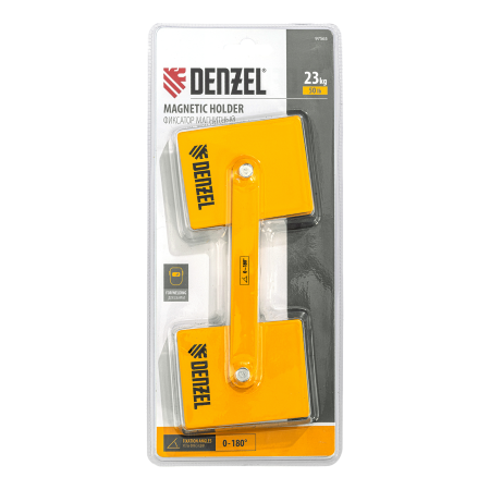 Фиксатор магнитный DENZEL регулируемый для сварочных работ усилие 50 LB