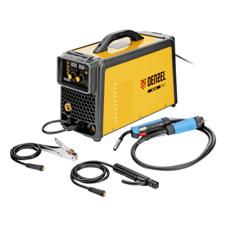 Аппарат инвертор. полуавтомат. сварки DENZEL MIG-160, 160 А, ПВ 60%, катушка 5 кг