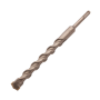 Бур по бетону DENZEL 705052, 22 x 260 мм, двойная спираль, три пылеотводящие кромки