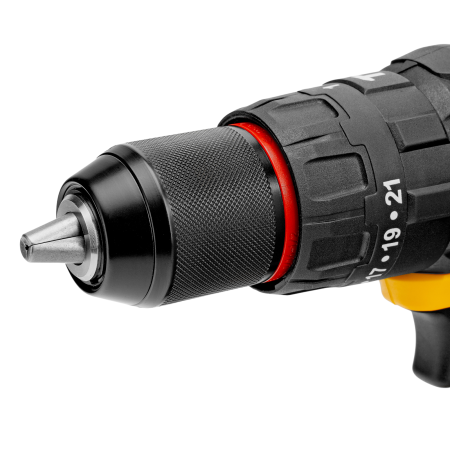 Дрель-шуруповерт аккумуляторная ударная бесщет. DENZEL CIDH-BL-20, Li-Ion, 20 В Дрель-шуруповерт аккумуляторная ударная бесщет. DENZEL CIDH-BL-20, Li-Ion, 20 В