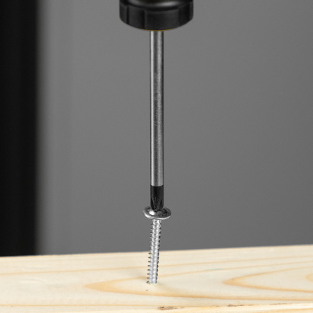 Отвертка DENZEL PH1х75 мм, S2, 3к рукоятка