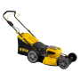 Газонокосилка аккумуляторная бесщеточная RLM450-36, Li-ion, 36 В, 4 Ач, 450 мм, травосборник 40 л Denzel