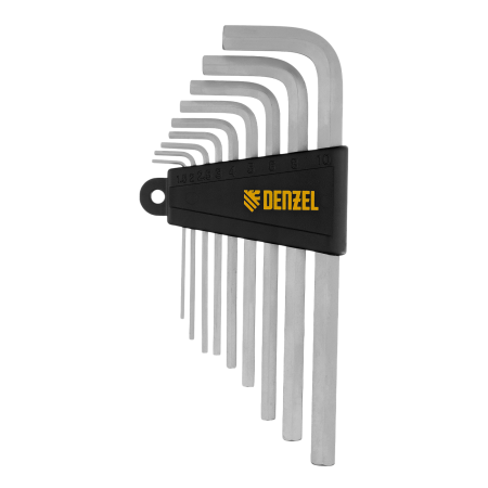 Набор инструментов DENZEL 1/2", 1/4", 3/8", CrV, S2, пластиковый кейс, 144 предмета