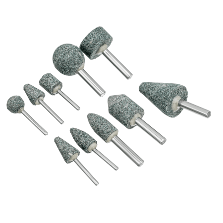 Набор шарошек DENZEL для дрели (ПШМ), 10 шт