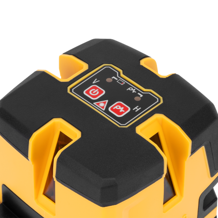 Лазерный уровень DENZEL LX 05 Red, 20 м, 635 нм, аккумулятор Li 5200 mAh, резьба 5/8