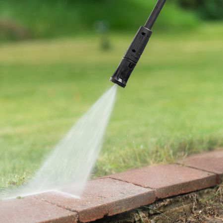 Моечная машина высокого давления DENZEL R-170D, 1800 Вт, 170 бар, 380 л/ч, с барабаном