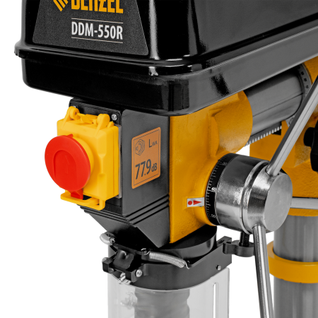 Станок сверлильный радиальный DENZEL DDM-550R, 550 Вт, 16 мм, 12 ск., настольный