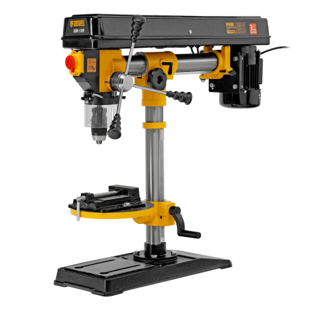 Станок сверлильный радиальный DENZEL DDM-550R, 550 Вт, 16 мм, 12 ск., настольный