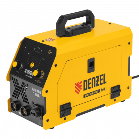 Аппарат инвертор. полуавтомат. сварки DENZEL Mini MIG-140FG, 140 А, ПВ 60%