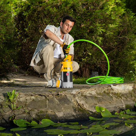 Погружной насос высокого давления DENZEL PH900, X-Pro, высота подъема 30 м, 900 Вт, 5500 л/ч