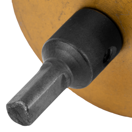 Коронка по металлу DENZEL 724121, 65 мм, HSS, нитридтитановое покрытие