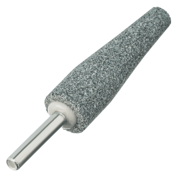 Шарошка абразивная DENZEL конус удлиненный, для дрели (ПШМ), 19 x 60 мм, хвостовик d6 мм, 63С