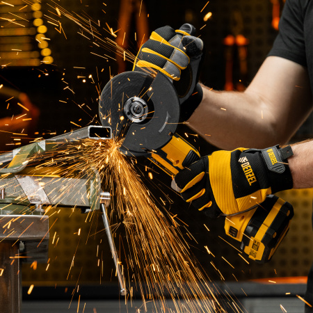 Машина шлифовальная угловая аккумуляторная бесщет. DENZEL AGH-BL-20-125, Li-Ion, 20 В