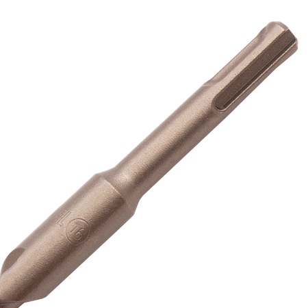 Бур по бетону DENZEL 705038, 16 x 260 мм, двойная спираль, три пылеотводящие кромки