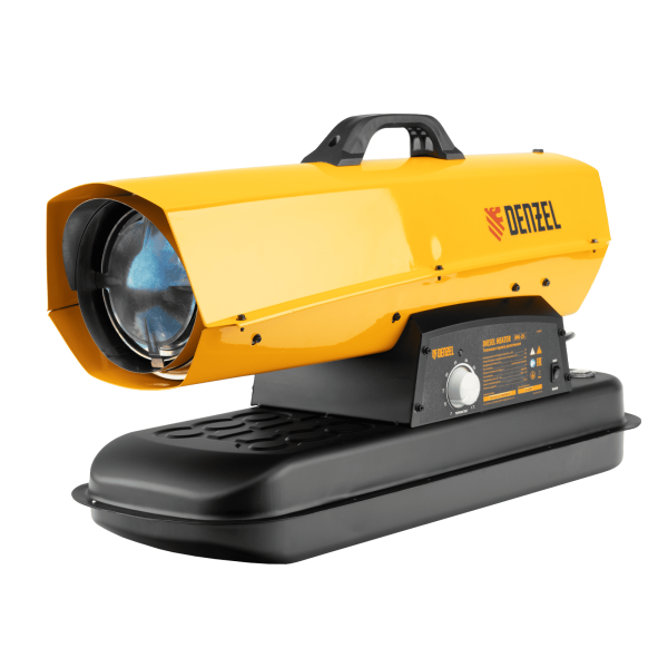 Дизельная тепловая пушка DENZEL DHG-25i, 25 кВт, 600 м3/ч, прямой нагрев, термостат