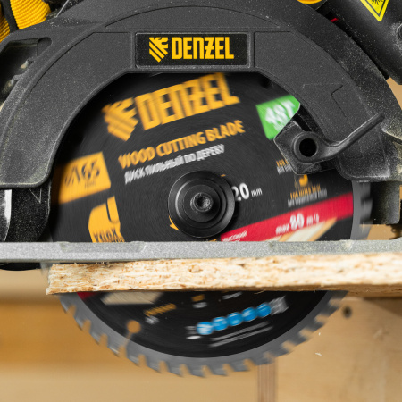 Пильный диск по дереву DENZEL ф165 х 20 мм, 48 зубьев