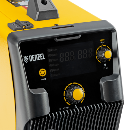 Аппарат инвертор DENZEL. полуавтомат. cварки IMIG-185SDR, 180 А, ПВ 60%, катушка 5 кг Аппарат инвертор DENZEL. полуавтомат. cварки IMIG-185SDR, 180 А, ПВ 60%, катушка 5 кг