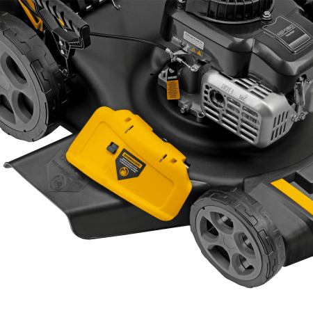 Газонокосилка бензиновая DENZEL GLR-460SP-ZS, 149 см3, ширина 46 см, привод, травосборник 65 л