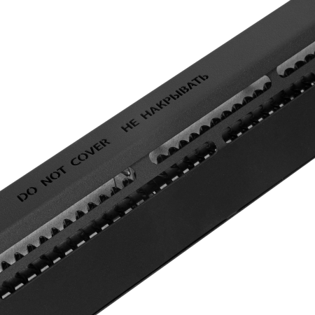 Конвектор электрический плинтусный DENZEL ATRIC-450, 230 В, 450 Вт, ТЭН, черный