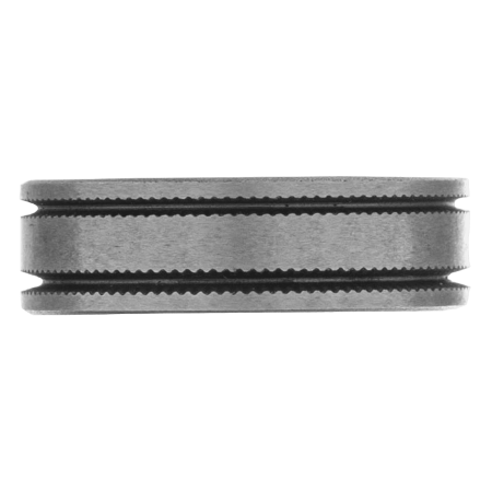 Подающий ролик DENZEL U профиль зубчатый под флюсовую проволоку 0,8-1мм посадка квадрат, 2 шт