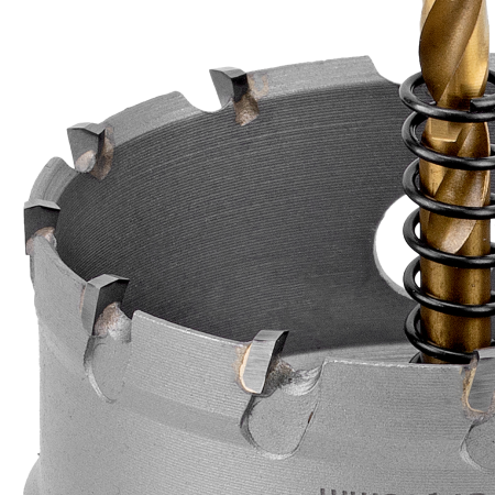 Коронка по металлу DENZEL 724021, 73 мм, твердосплавная