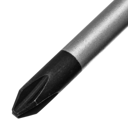 Отвертка DENZEL PH2х200 мм, S2, 3к рукоятка