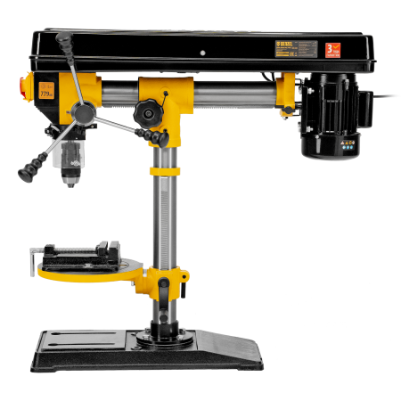 Станок сверлильный радиальный DENZEL DDM-550R, 550 Вт, 16 мм, 12 ск., настольный