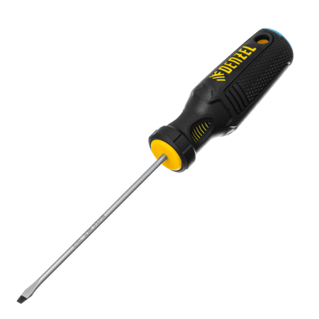 Отвертка DENZEL SL3х100 мм, S2, 3к рукоятка