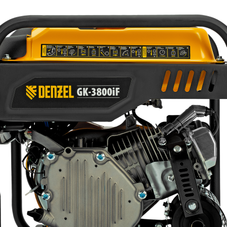Генератор инверторный DENZEL GK-3800iF, 3,8 кВт, 230 В, ручной старт