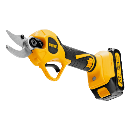 Секатор аккумуляторный, бесщет. DENZEL, CP-30BL, Li-Ion, 20 В, лезвия SK5