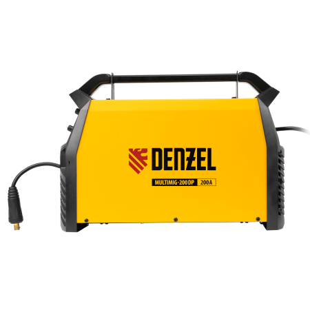 Аппарат инвертор. полуавтомат. сварки DENZEL MultiMIG-200DP Synergy Double Pulse, 200 А, ПВ 80%