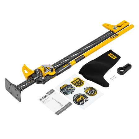 Домкрат реечный профессиональный DENZEL 3,5 т, 115-1040 мм, High Jack