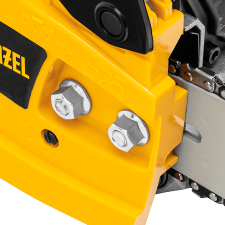 Пила цепная бензиновая DENZEL DGS-4516, шина 40 см, 3 л.с, шаг 3/8, 57 звеньев