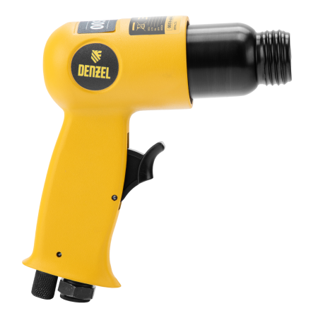 Пневматический молоток DENZEL НР4500 + набор насадок, 113 л/мин, 4500 уд/мин