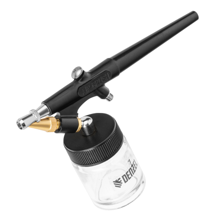 Аэрограф с нижним бачком DENZEL AB2, 0,8 мм, 22 мл, 11 л/мин