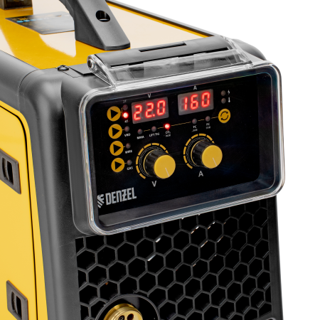 Аппарат инвертор. полуавтомат. сварки DENZEL MIG-160, 160 А, ПВ 60%, катушка 5 кг